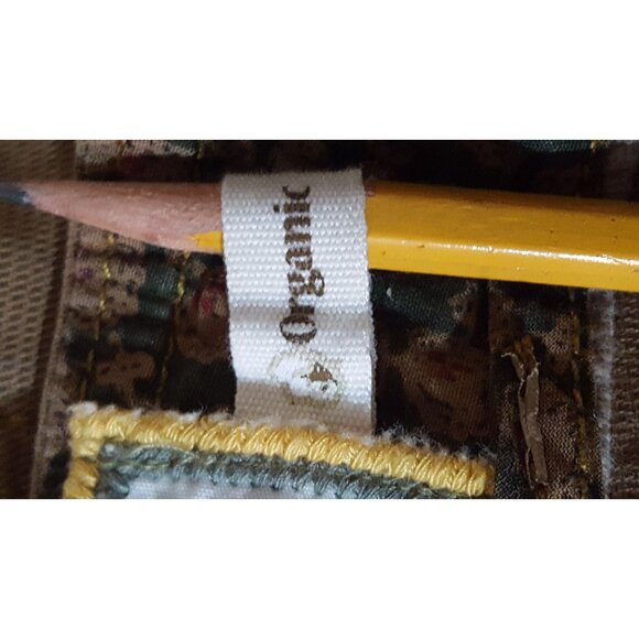 Aventura Womens Pants 100% Organic Cotton Brown 34 X 30 Straight Leg - Picture 7 of 8